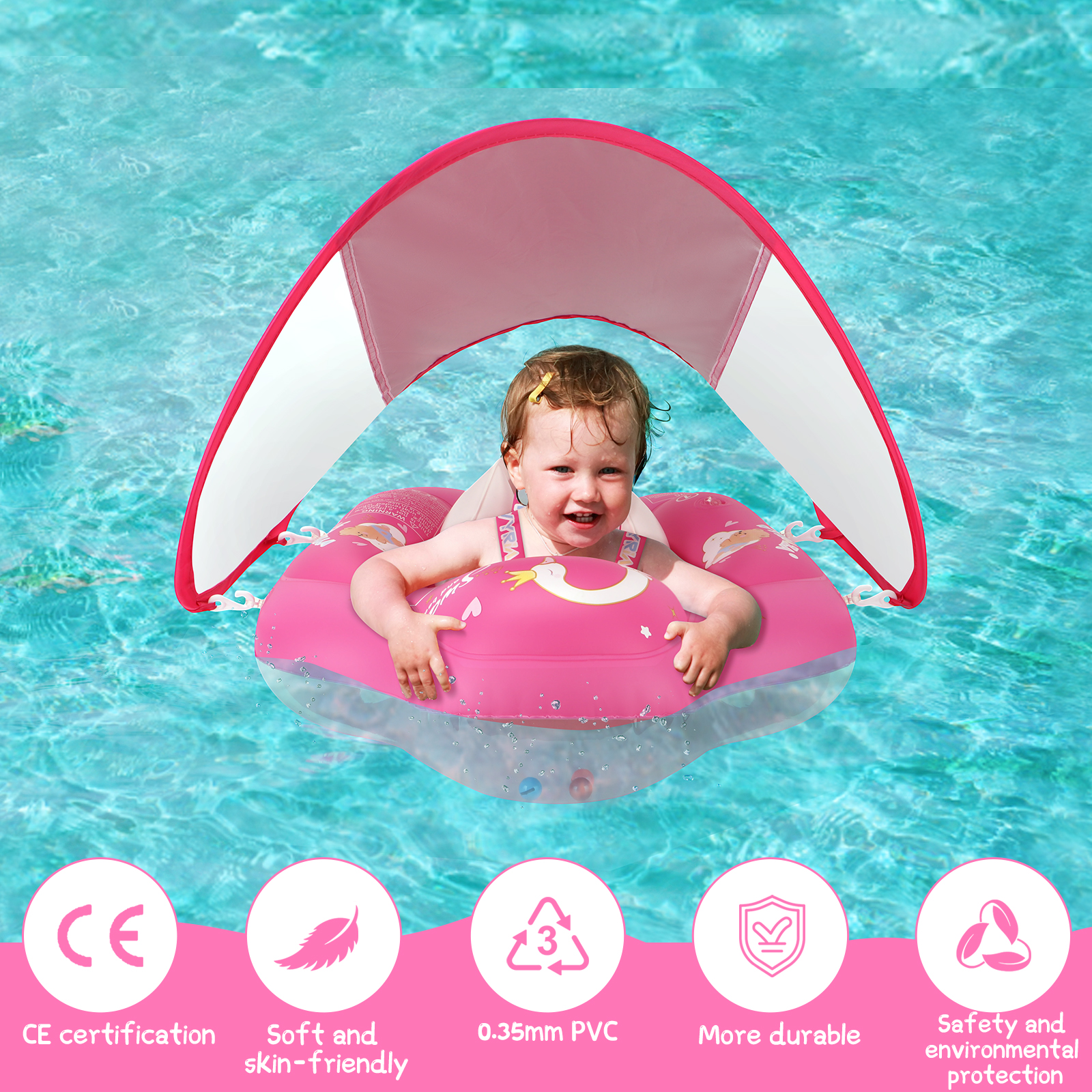 Baby Swimming Float for Pool - Image 2